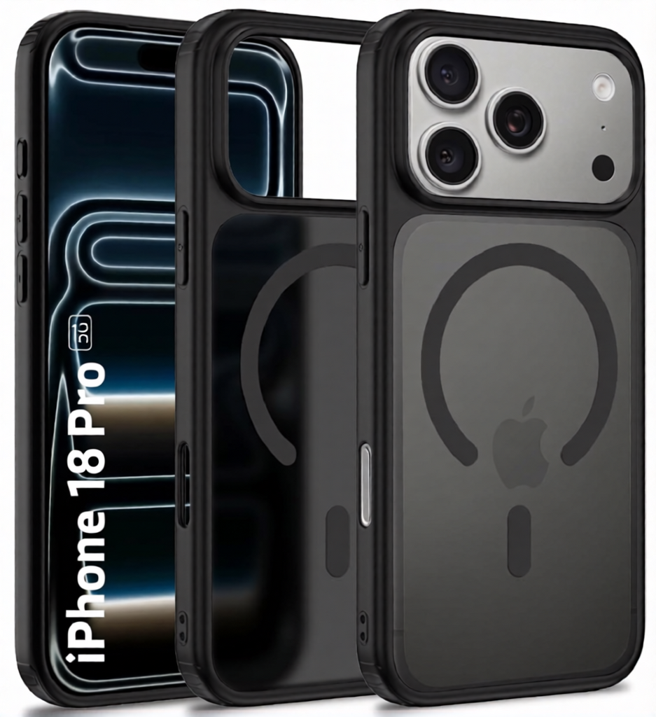 Apple iPhone 18 Pro 5G, 6.3 inch Rugged Frosted MagSnap Back Cover