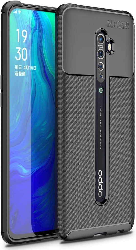 Oppo Reno 2 (6.5 inch) Back Cover | Aramid Fiber Series, Black