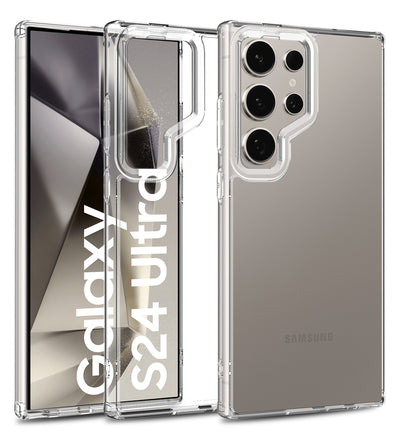 Samsung Galaxy S24 Ultra 5G (6.8 inch) Back Cover | Ice Crystal Series, Crystal Clear