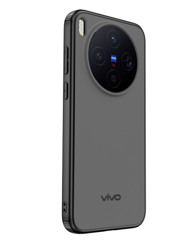 Pre Order, [Estimated Shipping Date: 10 June 2026], Vivo X300 Ultra 5G (6.82 inch) Back Cover | Rugged Frosted Series, Black