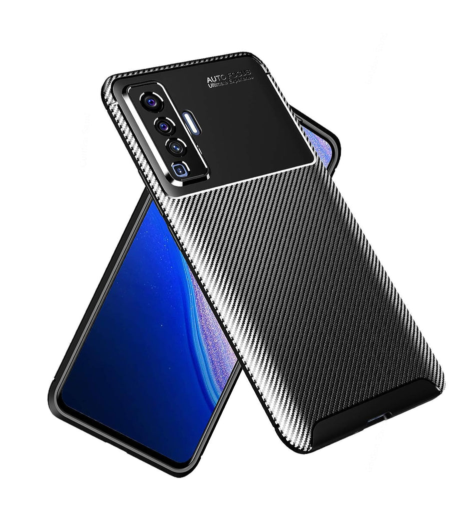 Vivo X50 (6.56 inch) Back Cover | Aramid Fiber Series, Black