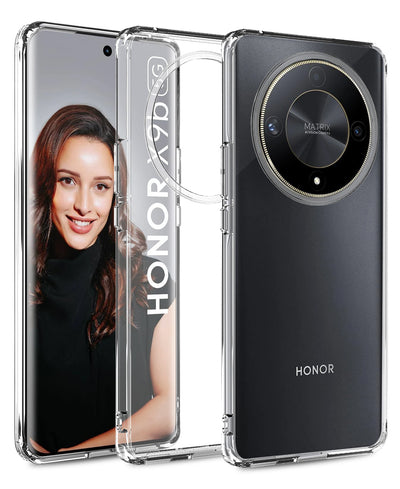 Honor X9b 5G (6.78 inch) Back Cover | Ice Crystal Series, Crystal Clear