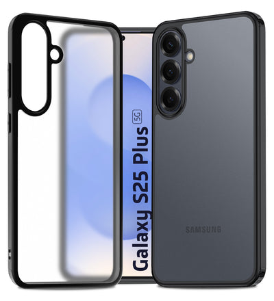 Samsung Galaxy S25 Plus 5G (6.7 inch) Back Cover | Rugged Frosted Series, Black