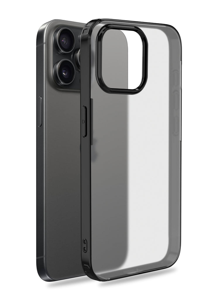 Apple iPhone 15 Pro Max (6.7 inch) Back Cover | Rugged Frosted Series, Black
