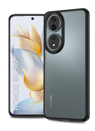HONOR 90 5G (6.7 inch) Back Cover | Rugged Frosted Series, Black
