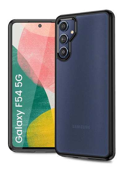 Samsung Galaxy F54 5G (6.7 inch) Back Cover | Rugged Frosted Series, Black