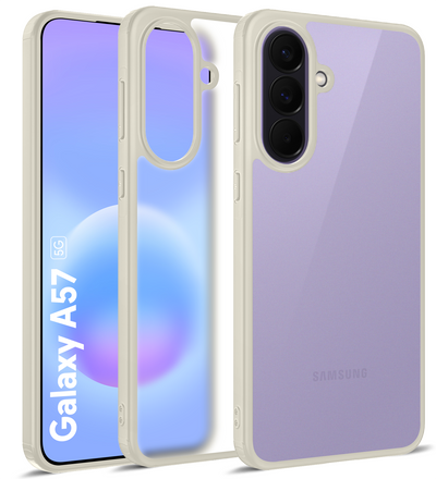 Samsung Galaxy A57 5G (6.72 inch) Back Cover | Rugged Frosted Series, Awesome Ivory