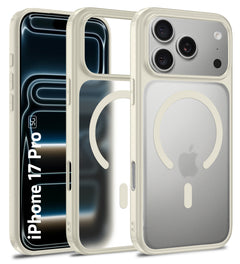 Frosted MagSnap- Ivory White