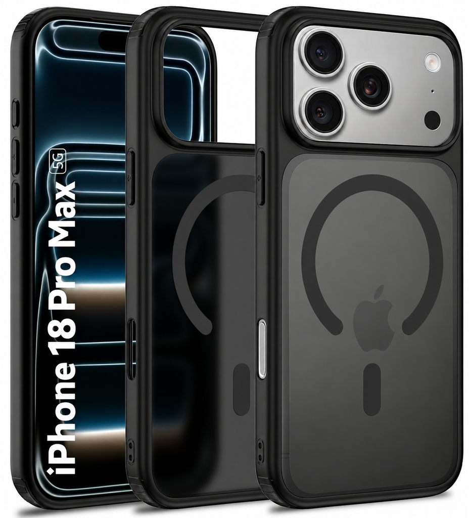 Apple iPhone 18 Pro Max 5G, 6.9 inch Rugged Frosted MagSnap Back Cover