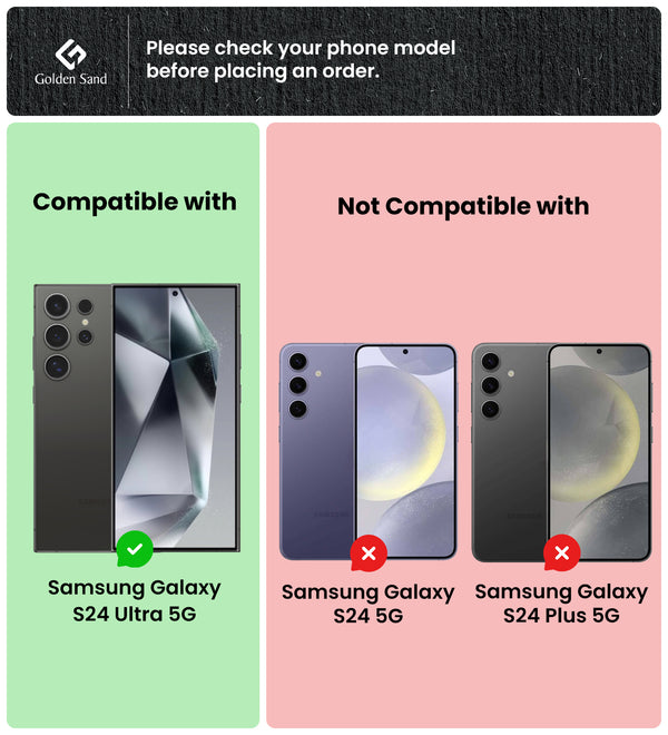 Samsung Galaxy S24 Ultra 5G (6.8 inch) Back Cover | Ice Crystal Series, Crystal Clear