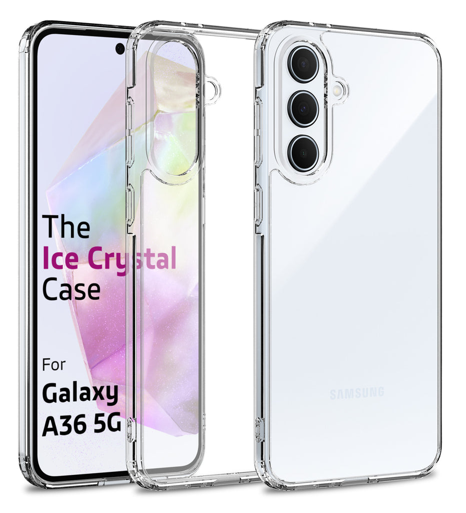 Samsung Galaxy A36 5G, 6.7 inch Ice Crystal