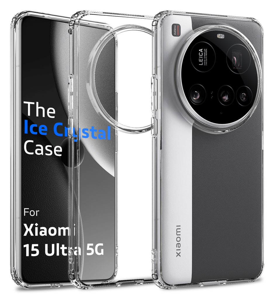 Xiaomi 15 Ultra 5G (6.7 inch) Back Cover | Ice Crystal Series, Crystal Clear