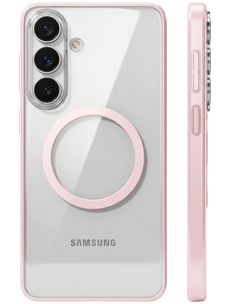 Samsung Galaxy S26 5G (6.3 inch) Back Cover | Aura MagSnap Series, Pink