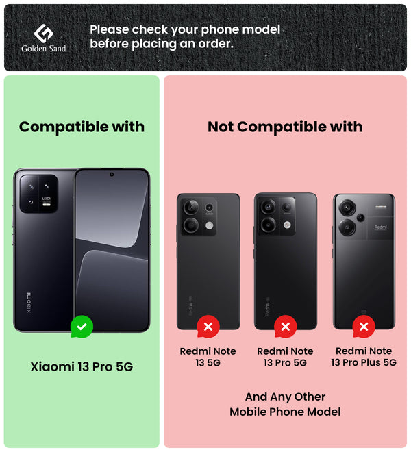 Xiaomi 13 Pro 5G (6.73 inch) Back Cover | Vegan Leather Series, Blue