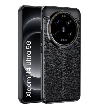 Xiaomi 14 Ultra 5G, 6.73 inch Leather Texture Back Cover