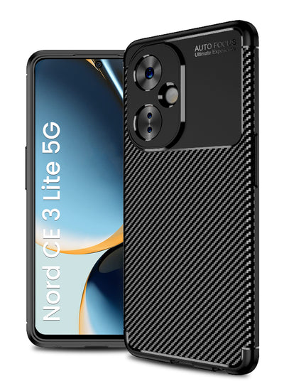 OnePlus Nord CE 3 Lite 5G (6.72 inch) Back Cover | Aramid Fiber Series, Black