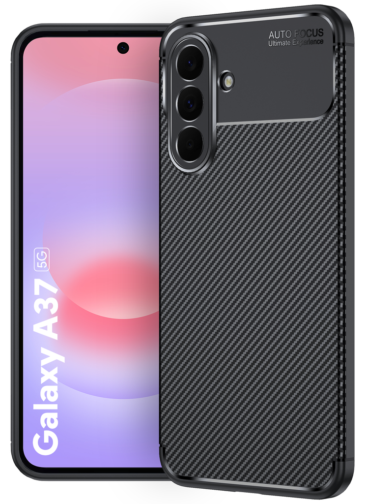Samsung Galaxy A37 5G (6.7 inch) Back Cover | Aramid Fiber Series, Black