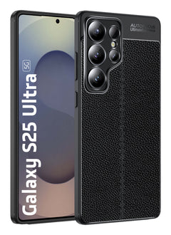 Vegan Leather- Black