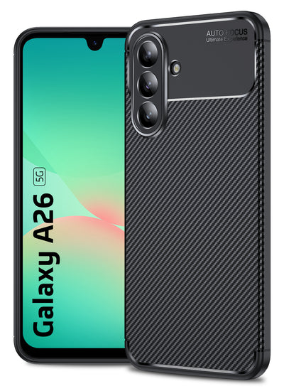Samsung Galaxy A26 5G (6.7 inch) Back Cover | Aramid Fiber Series, Black