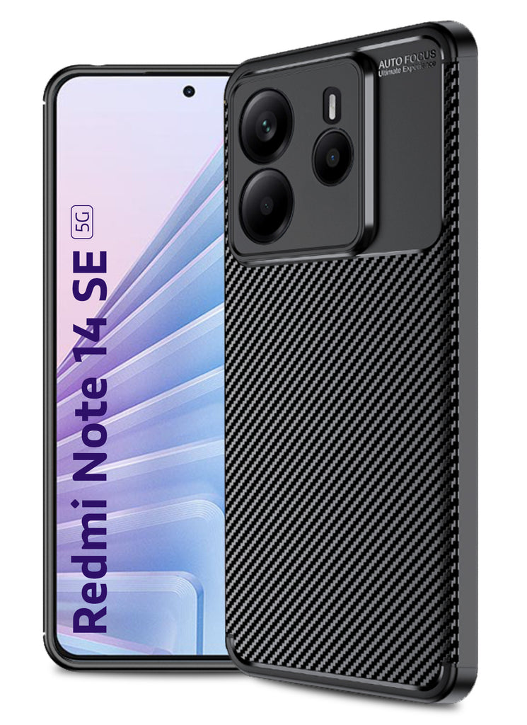 Redmi Note 14 SE 5G (6.67 inch) Back Cover | Aramid Fiber Series, Black