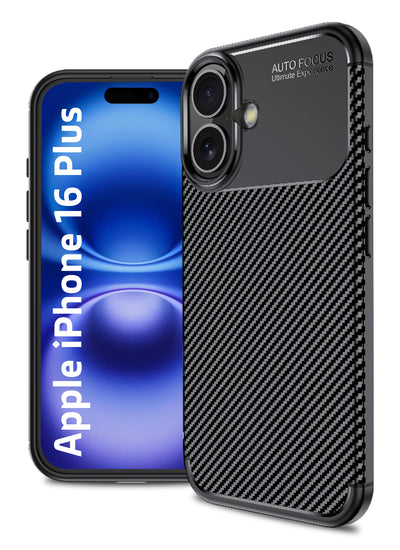 Apple iPhone 16 Plus (6.7 inch) Back Cover | Aramid Fiber Series, Black