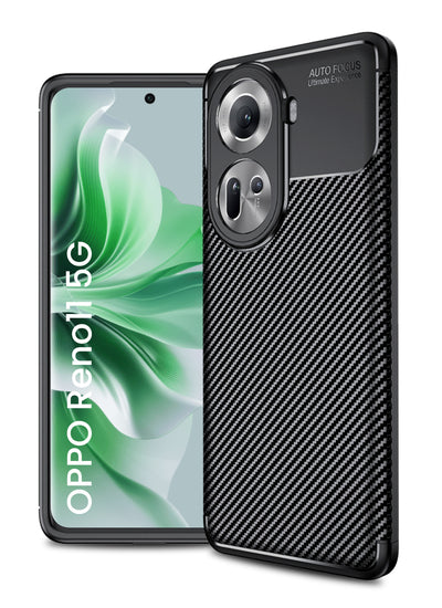 OPPO Reno 11 5G (6.7 inch) Back Cover | Aramid Fiber Series, Black