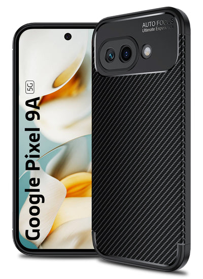 Google Pixel 9A 5G (6.285 inch) Back Cover | Aramid Fiber Series, Black