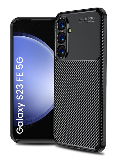 Samsung Galaxy S23 FE 5G (6.4 inch) Back Cover | Aramid Fiber Series, Black