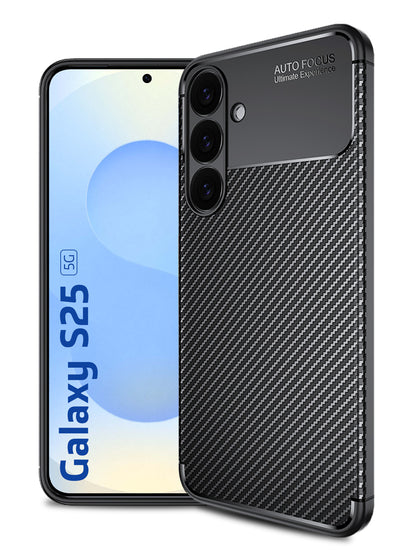 Samsung Galaxy S25 5G (6.2 inch) Back Cover | Aramid Fiber Series, Black
