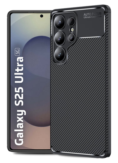 Samsung Galaxy S25 Ultra 5G (6.9 inch) Back Cover | Aramid Fiber Series, Black
