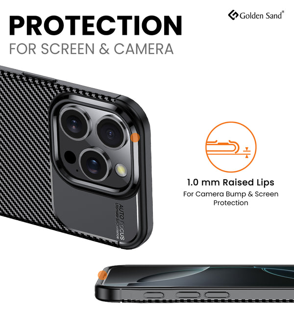 Apple iPhone 16 Pro Max (6.9 inch) Back Cover | Aramid Fiber Series, Black