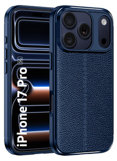 Vegan Leather- Deep Blue