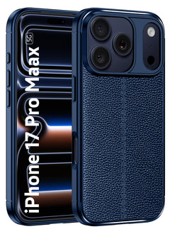 Vegan Leather- Deep Blue