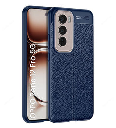 Vegan Leather- Blue