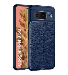 Vegan Leather- Blue