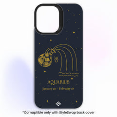 Aquarius [Celestial Signs - Series 1 Theme] - StyleSwap Back Panel