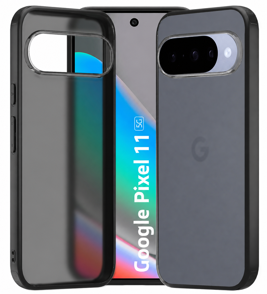 Google Pixel 11 5G, 6.3 inch Rugged Frosted Back Cover