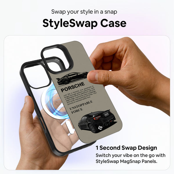 Porsche Motivation [Gear & Glory] - StyleSwap Back Cover + Back Panel