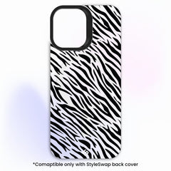 Zebra Skin (Transparent) [Stripes & Spots Theme] - StyleSwap Back Panel