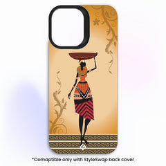 Vine Motif [Timeless Ink  Theme] - StyleSwap Back Panel