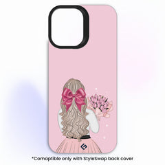 Cute Girl with Bow [Chic & Charming Theme] - StyleSwap Back Panel