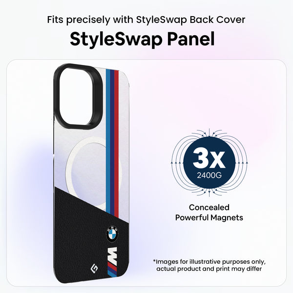 BMW Stripe Logo [Gear & Glory Theme] - StyleSwap Back Panel