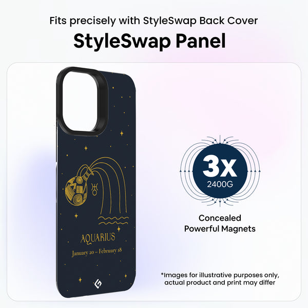 Aquarius [Celestial Signs - Series 1 Theme] - StyleSwap Back Panel