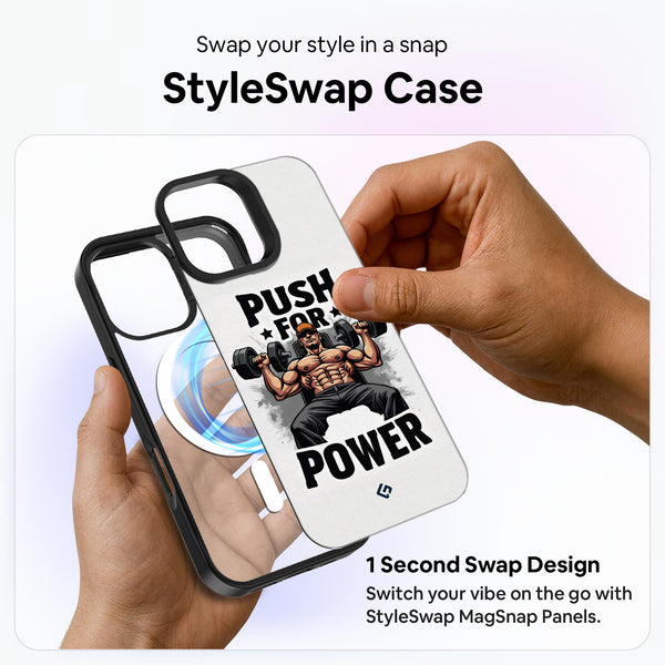Push for Power [Beast Energy] - StyleSwap Back Cover + Back Panel