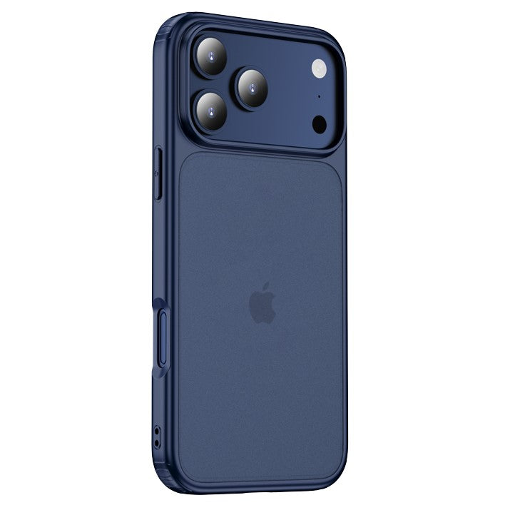 Apple iPhone 17 Pro Max 5G (6.9 inch) Back Cover | Rugged Frosted Series, Blue