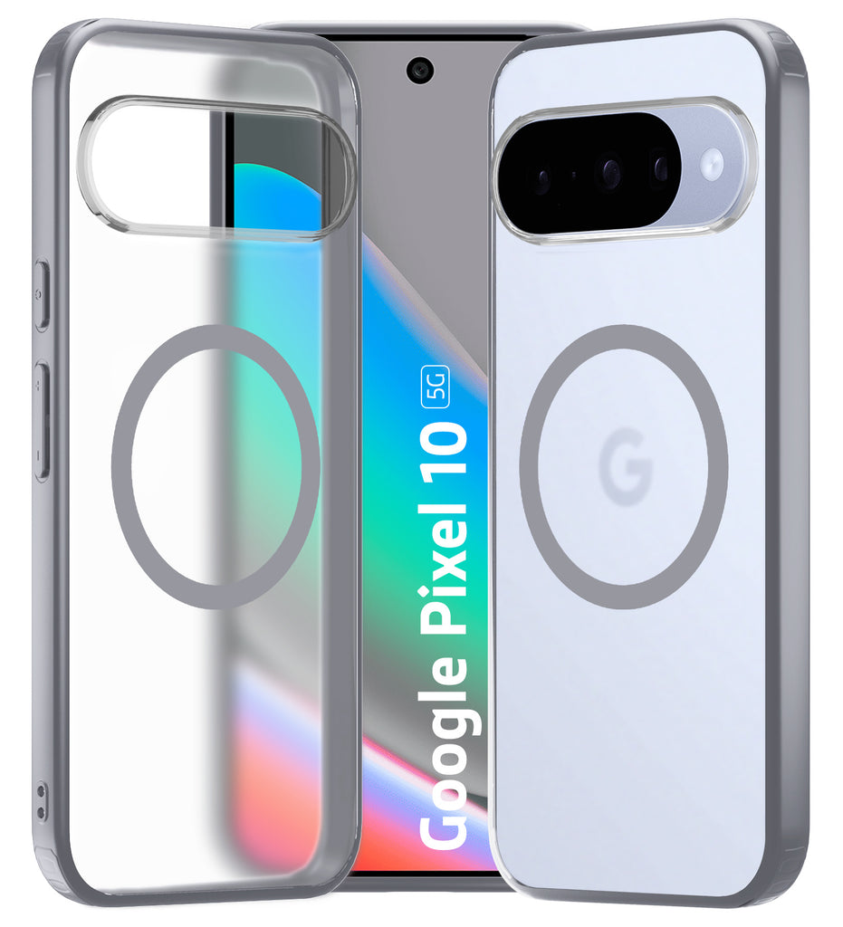 Google Pixel 10 5G (6.3 inch) Back Cover | Rugged Frosted MagSnap Series, Grey