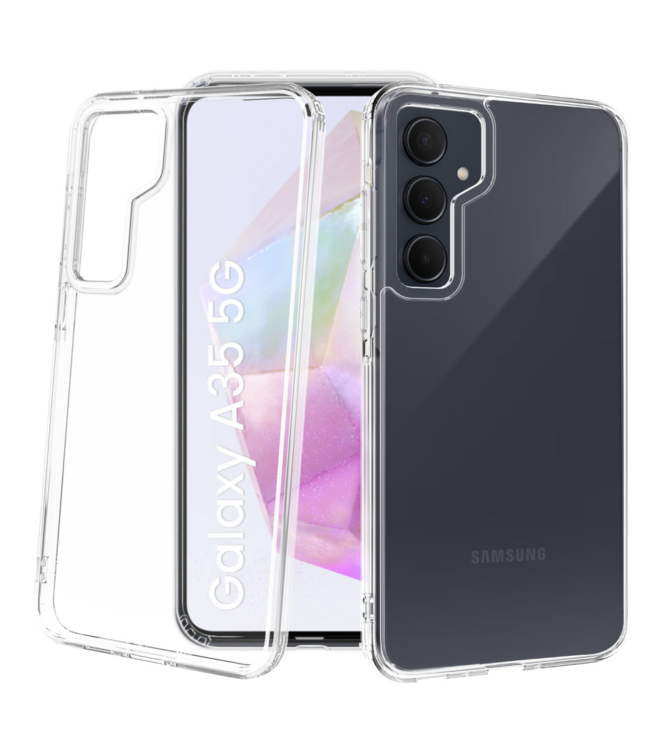 Samsung Galaxy A35 5G, 6.6 inch Ice Crystal Back Cover