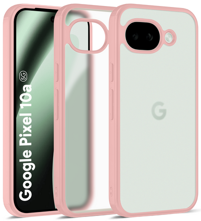 Google Pixel 10a 5G (6.3 inch) Back Cover | Rugged Frosted Series, Berry Pink