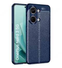 Vegan Leather- Blue