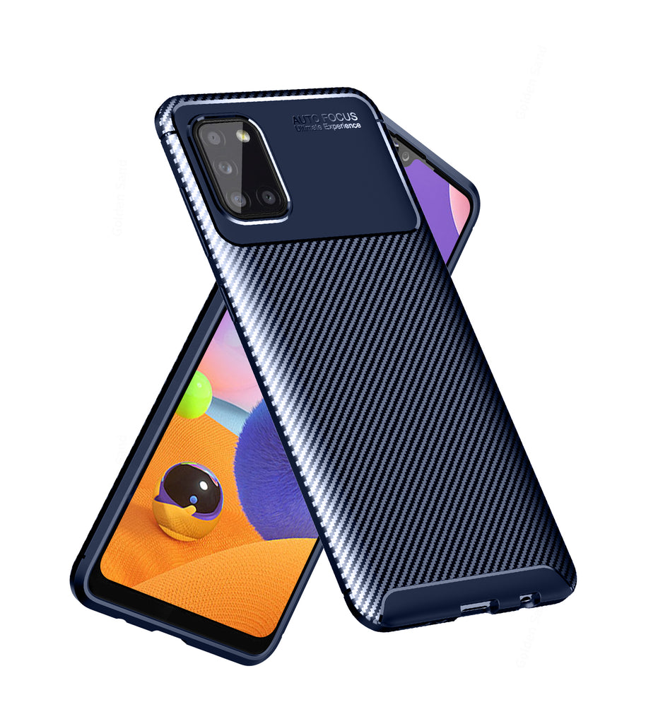Samsung Galaxy A31 (6.4 inch) Back Cover | Aramid Fiber Series, Blue